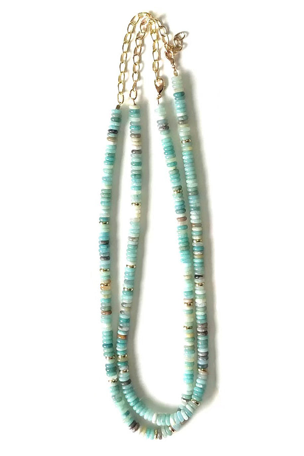 Semi Precious Stone Necklaces - Assorted Colors