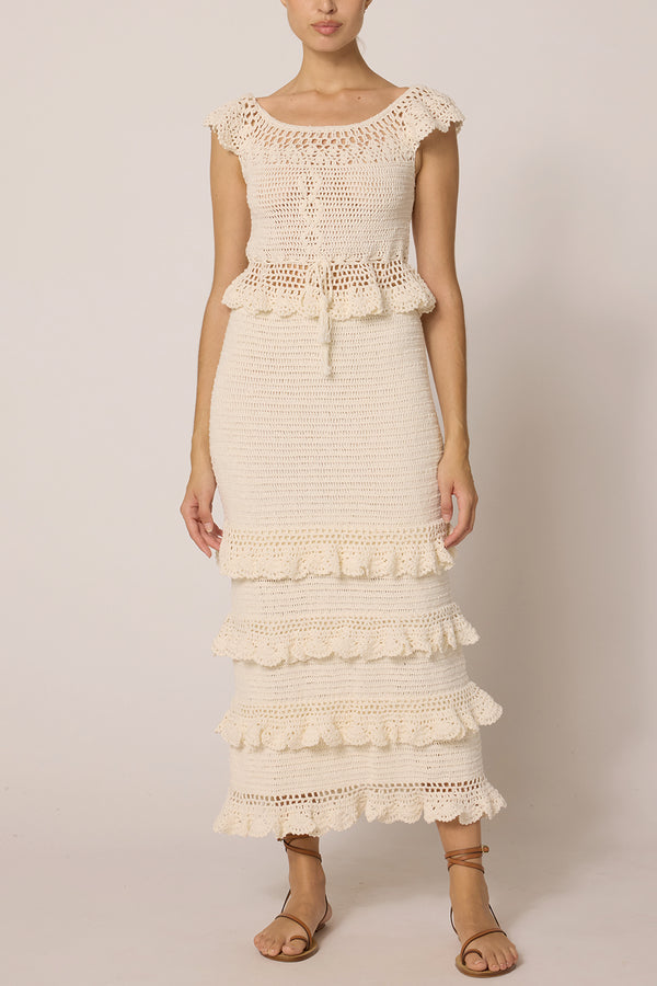 Serena Crochet Skirt