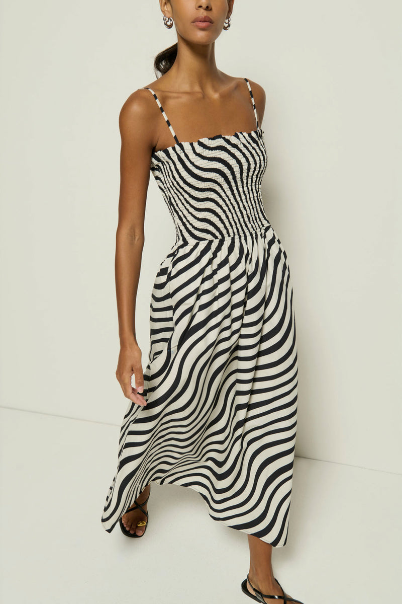 Sibelle Smocked Midi