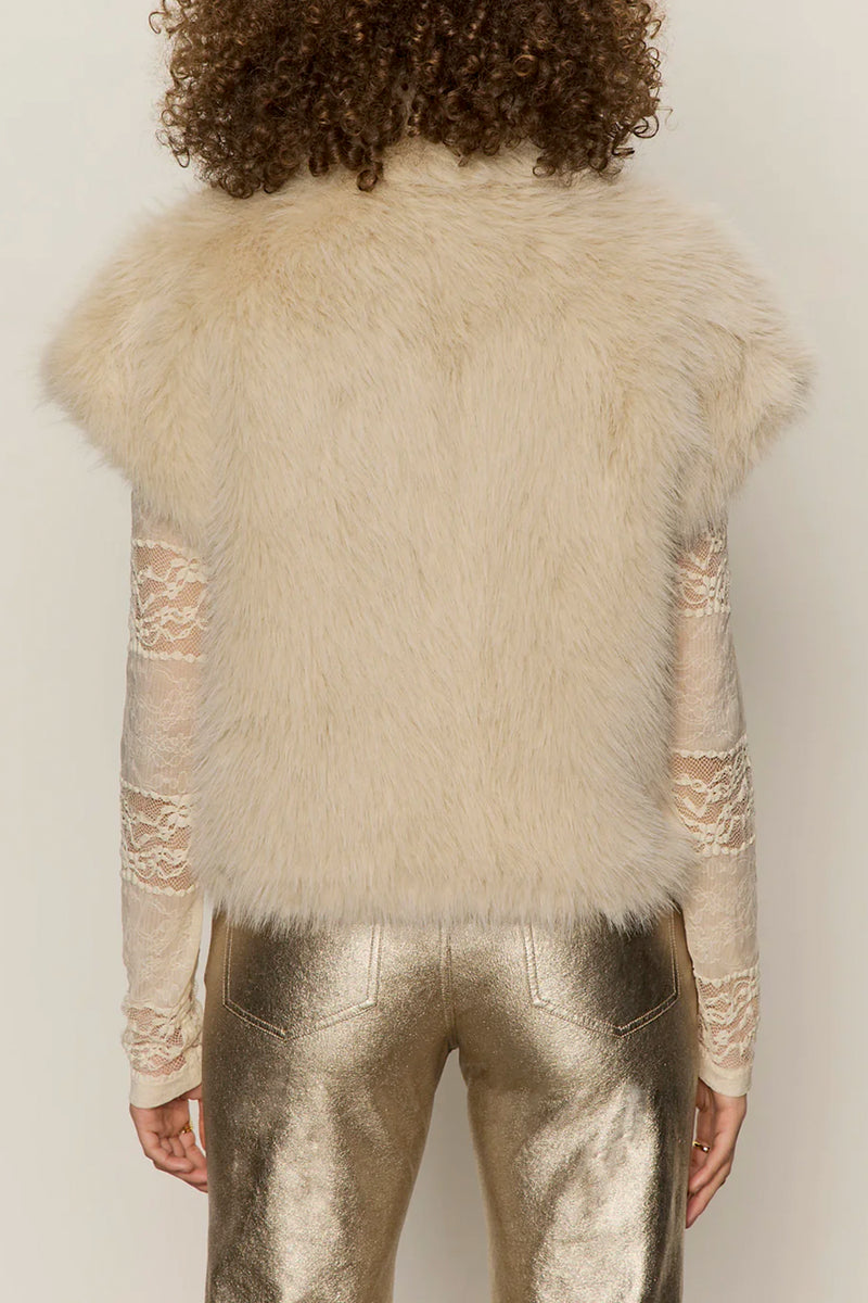 Silky Fur Vest
