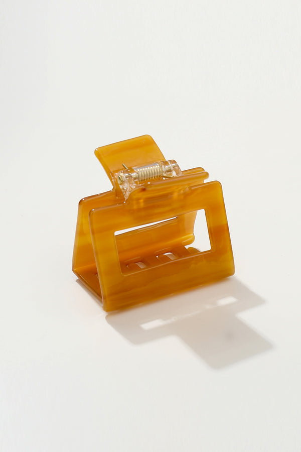 Simone Printed Square Claw Clip