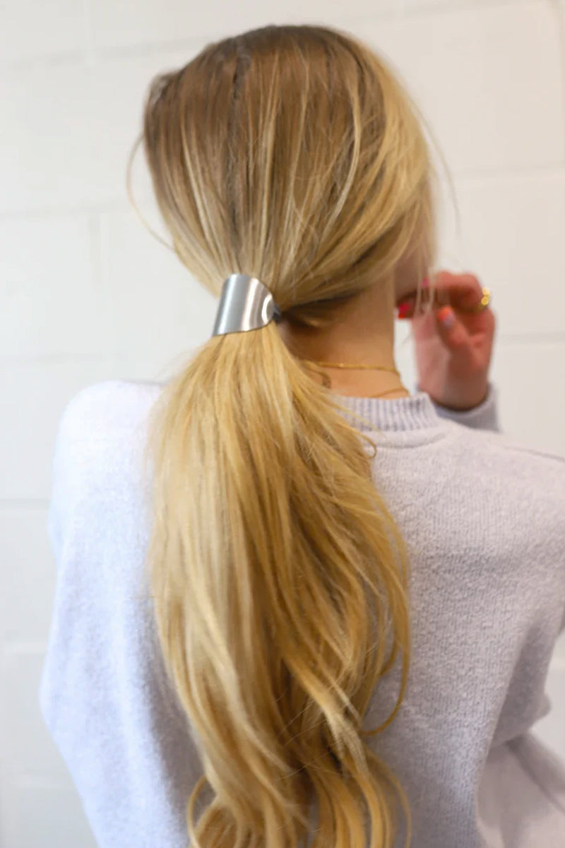 Sleek Rounded Ponytail Cuff - 2 Colors