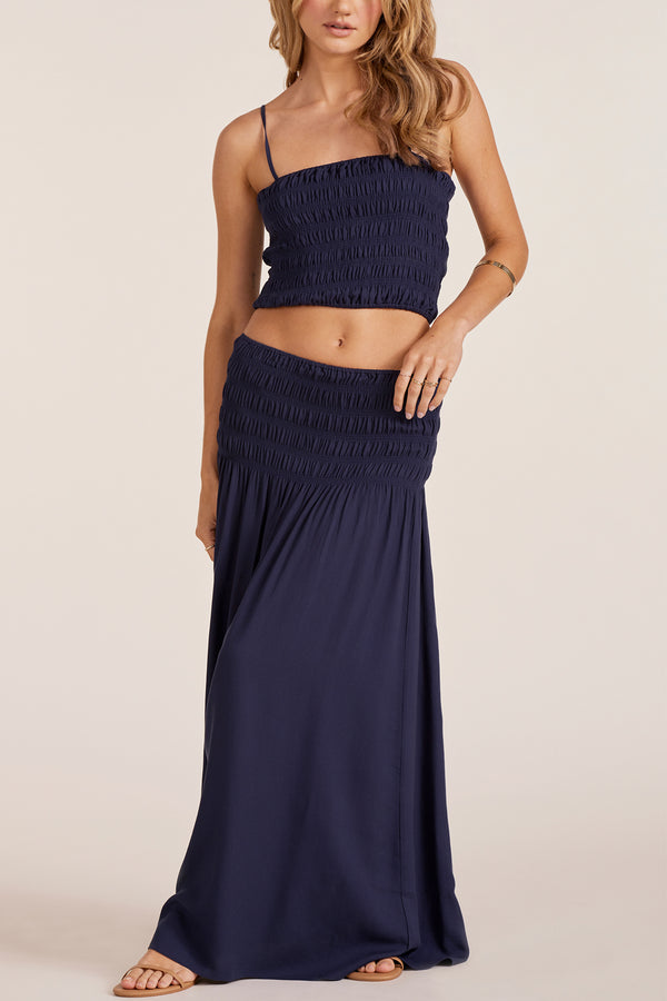 Smocked Skirt