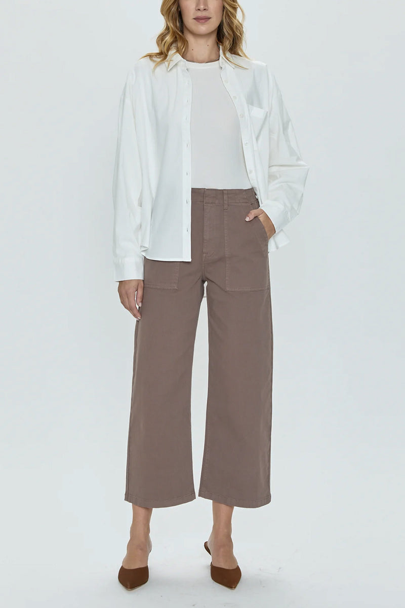 Sophia Wide Leg Utility Ankle