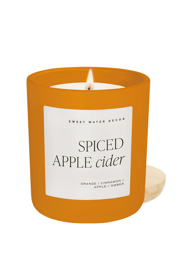 Spiced Apple Cider Soy Candle - 15oz