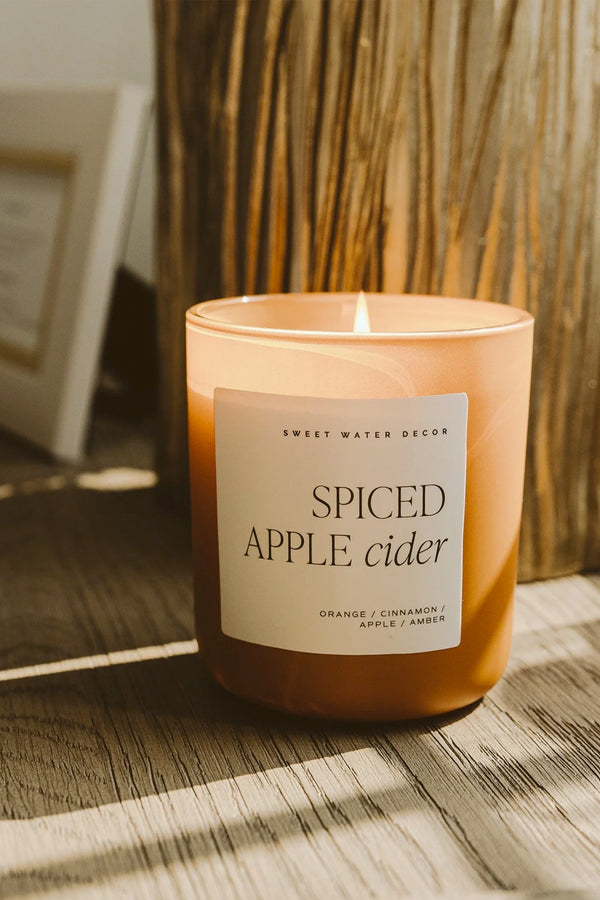 Spiced Apple Cider Soy Candle - 15oz