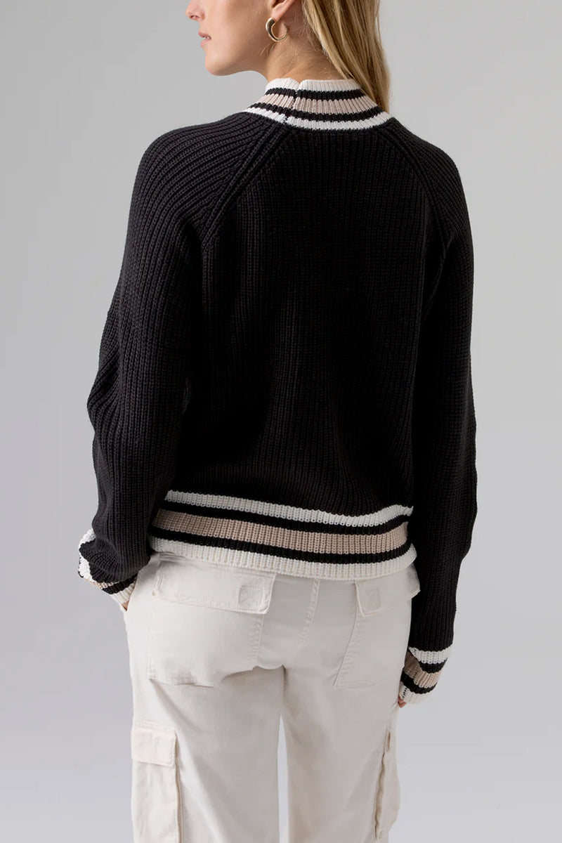 Sporty Stripe Sweater