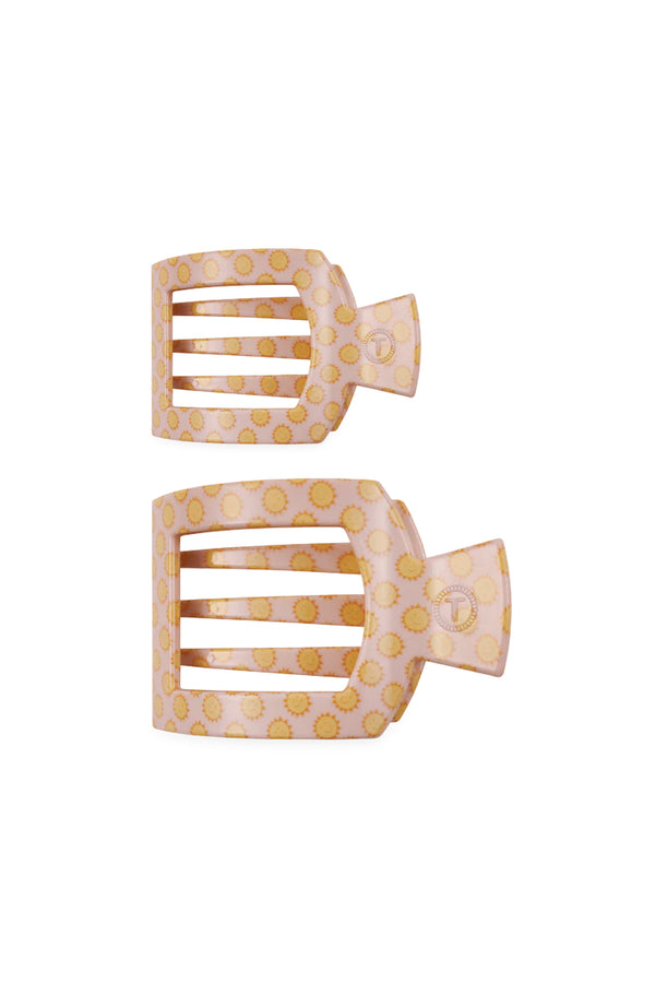 Flat Square Sunny Days Ahead Clip - 2 sizes