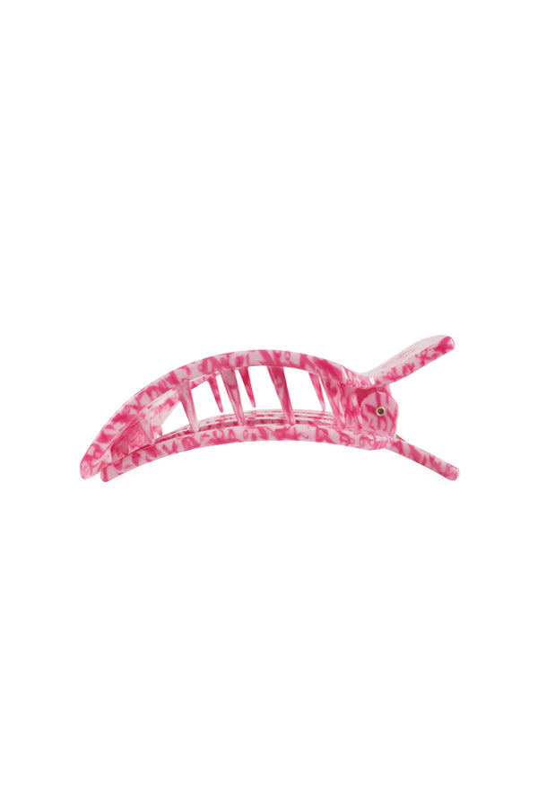 Flat Square Wrapped In Ribbons Clip - 2 sizes