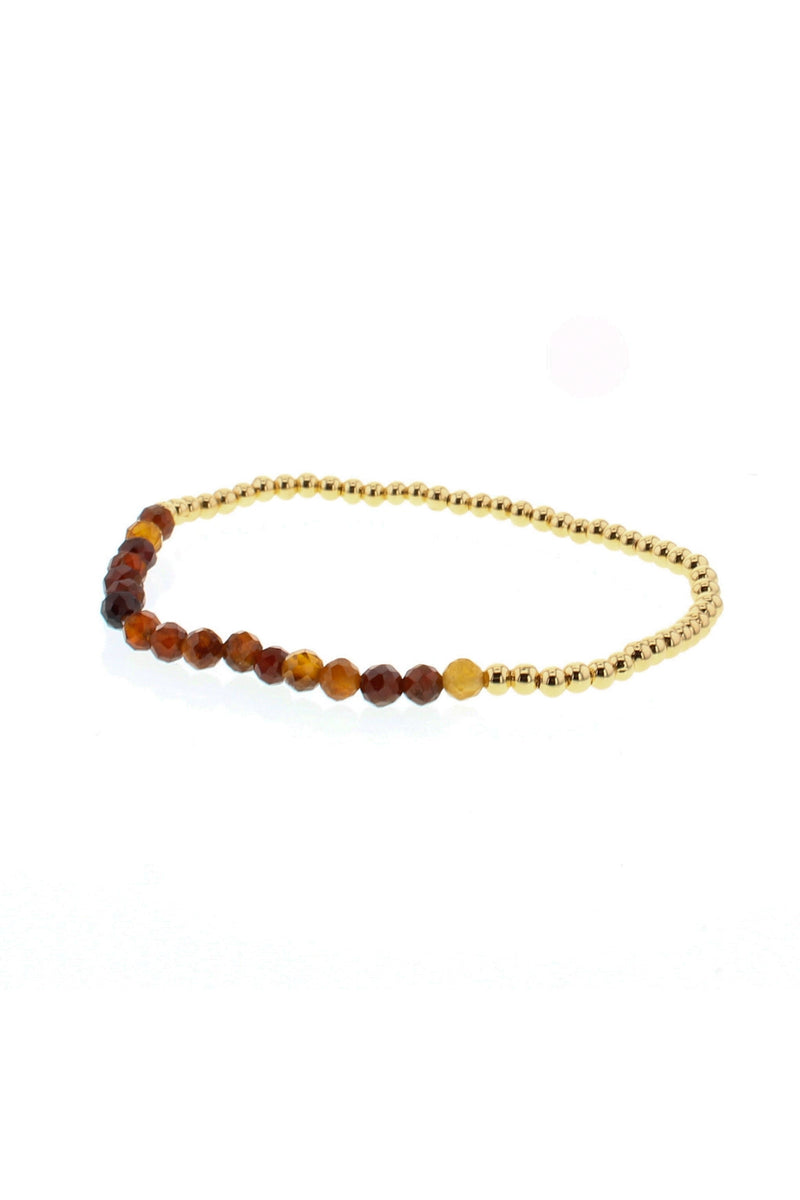 Gold Birthstone Stacking Bracelets