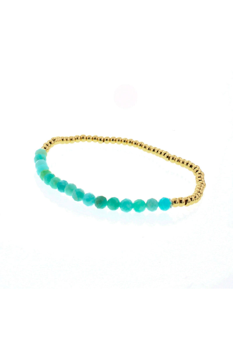 Gold Birthstone Stacking Bracelets