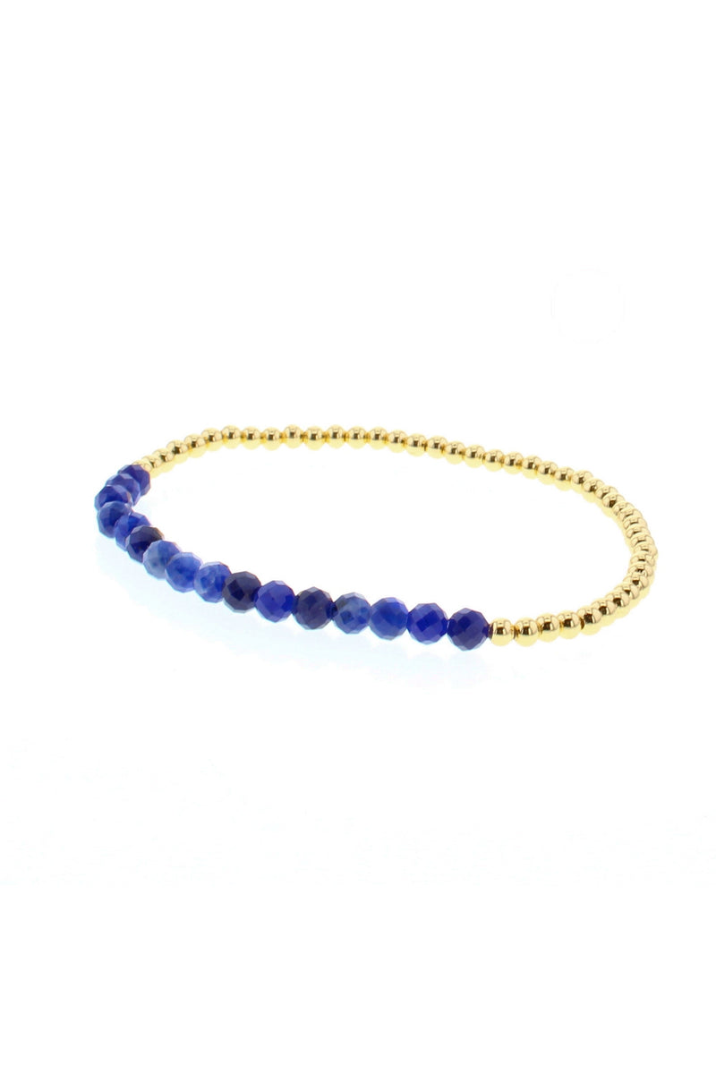 Gold Birthstone Stacking Bracelets