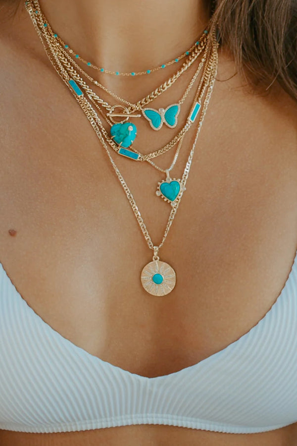 Stargazer Necklace - Turquoise