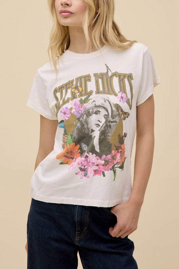 Stevie Nicks Flower Collage Tour Tee