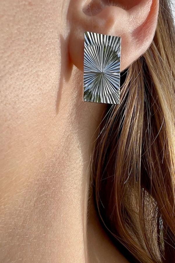 Sunray Earrings - Silver