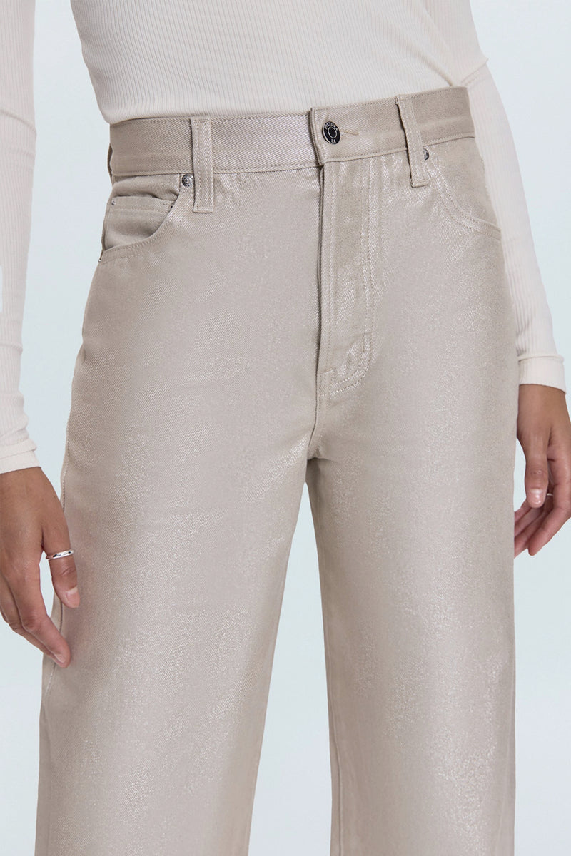 Tate High Rise Bowed Wide Leg Jean