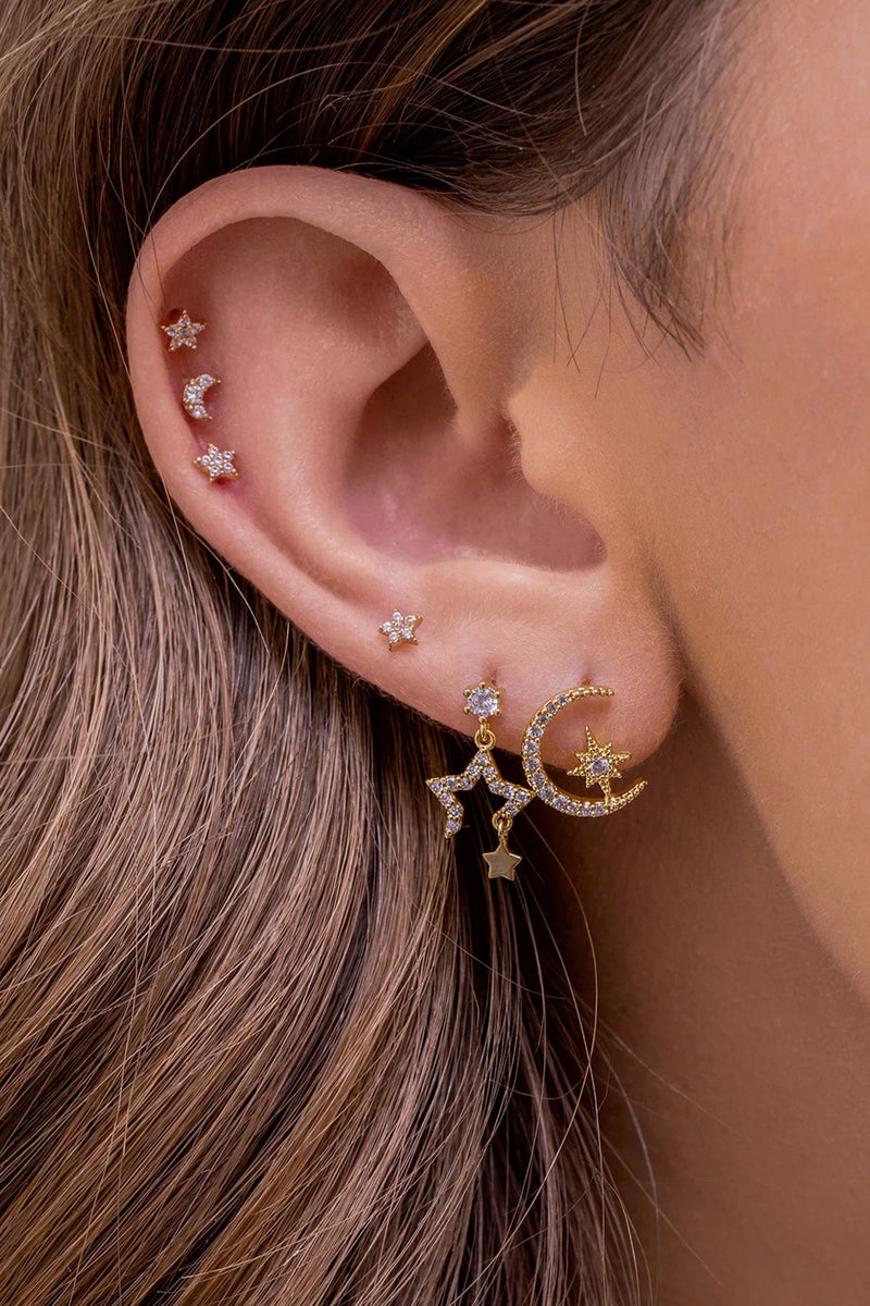Teeny Tiny Galaxy Studs - Bolts
