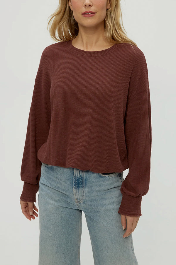 Tia Ribbed Top