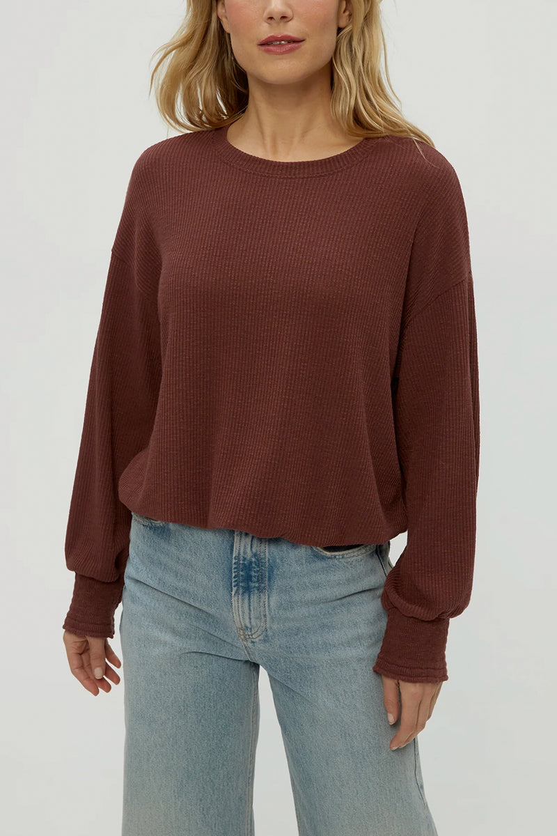 Tia Ribbed Top