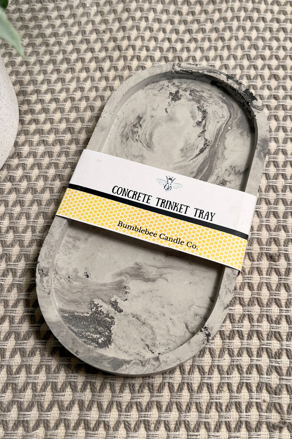 Concrete Trinket Tray - Assorted Colors