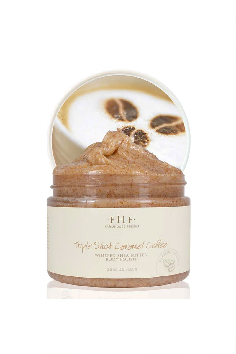 Triple Shot Caramel Coffee Whipped Shea Butter Body Polish