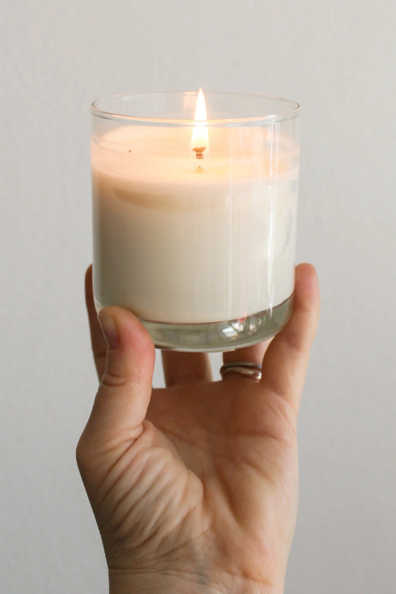 Oakmoss & Amber Tumbler Soy Wax Candle