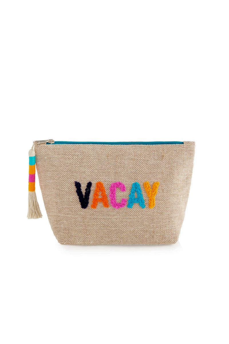 "Vacay" Zip Pouch