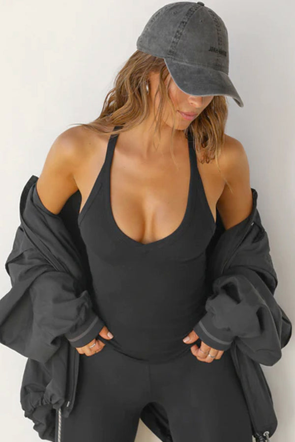 V Neck Racerback Tank