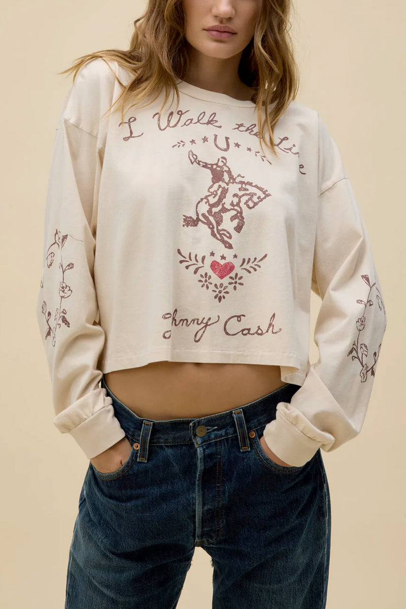 Johnny Cash Walk the Line Meet & Greet Long Sleeve