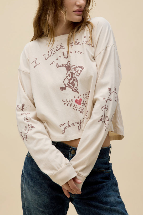 Johnny Cash Walk the Line Meet & Greet Long Sleeve