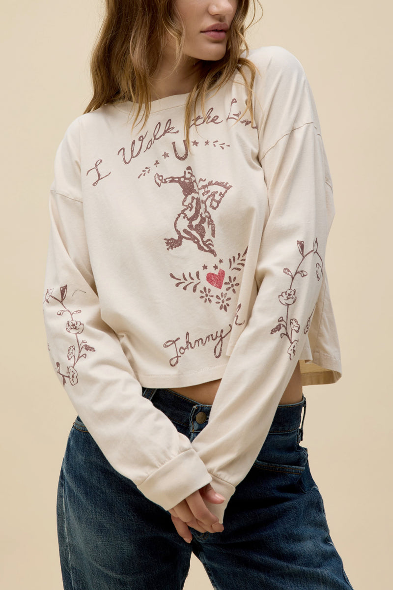 Johnny Cash Walk the Line Meet & Greet Long Sleeve