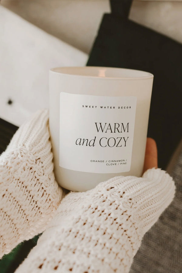 Warm and Cozy Soy Candle - 15oz