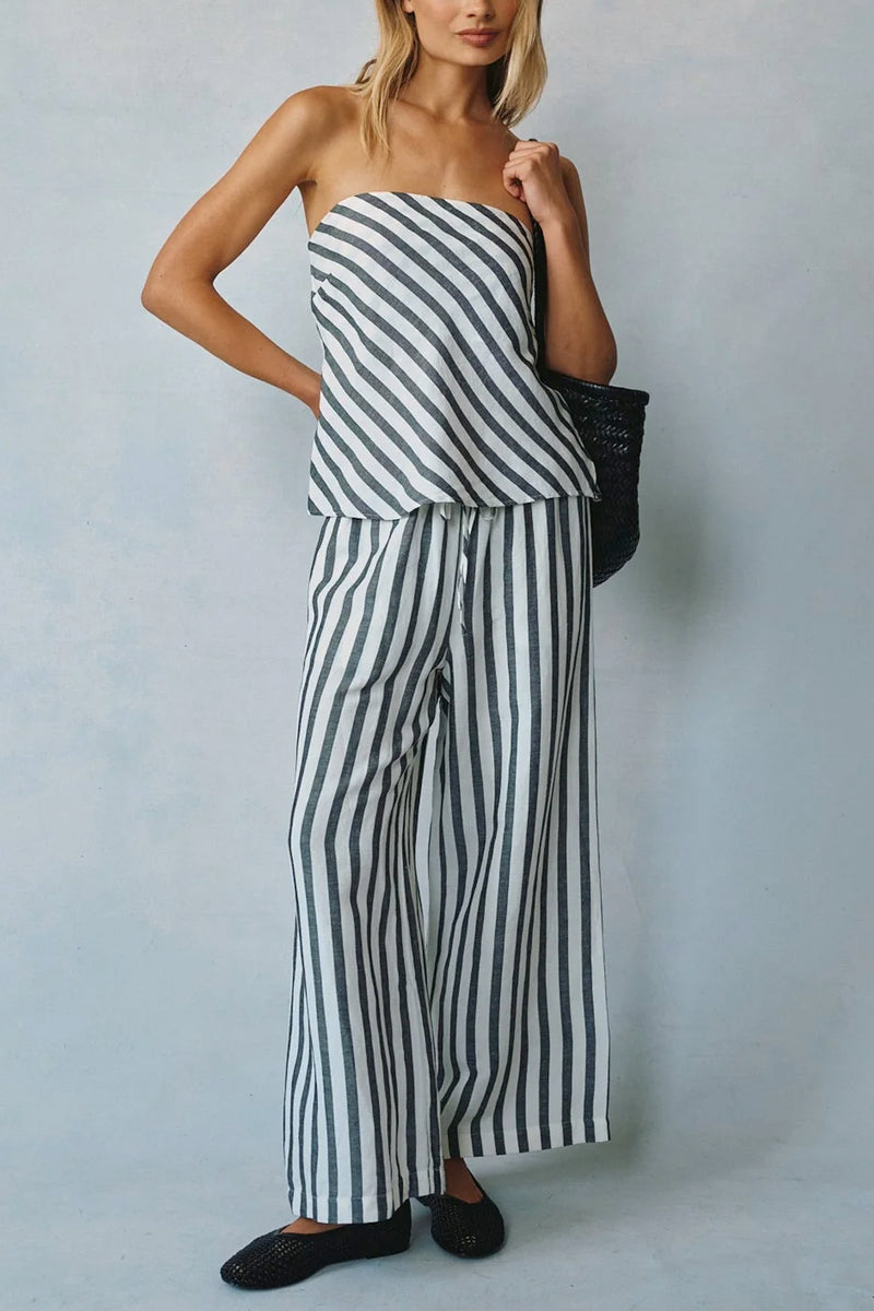 Wide Leg Crop With Drawstring