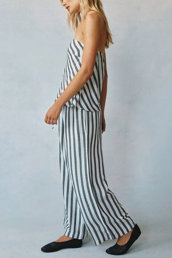 Wide Leg Crop With Drawstring