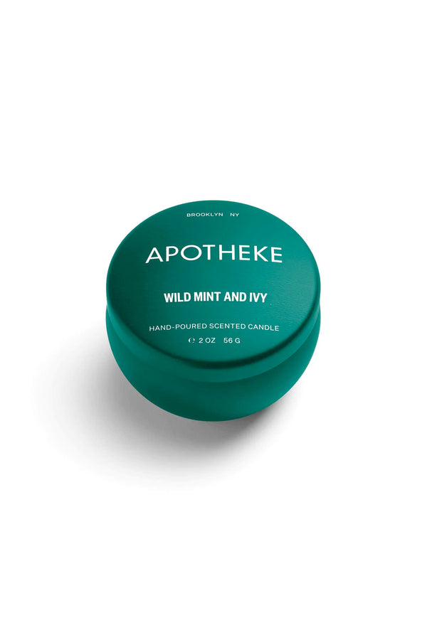 Wild Mint and Ivy Mini Tin Candle