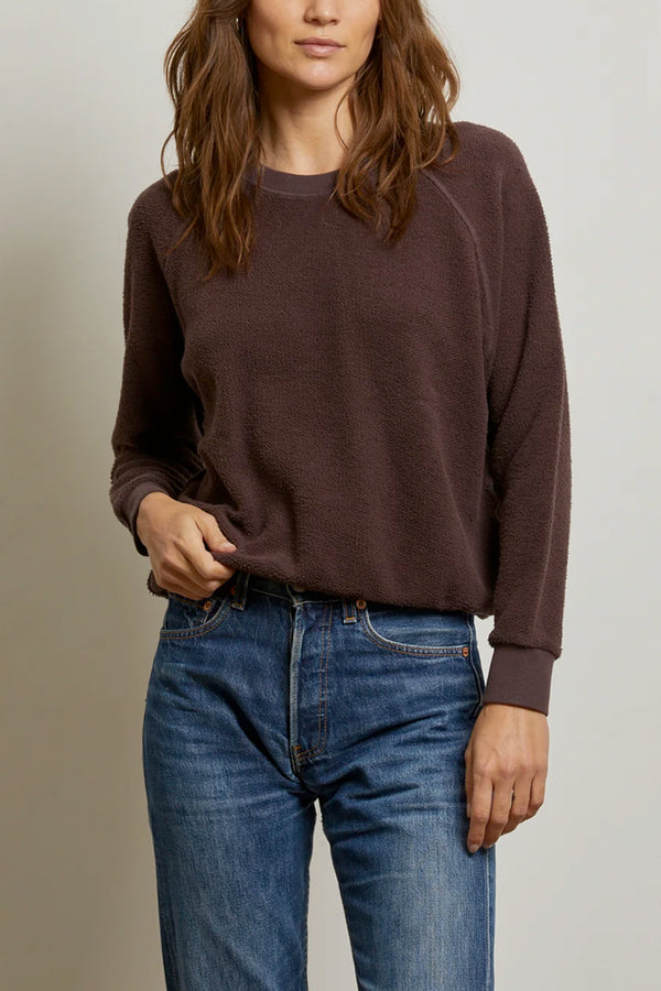 Ziggy Inside Out Fleece Shrunken Crew