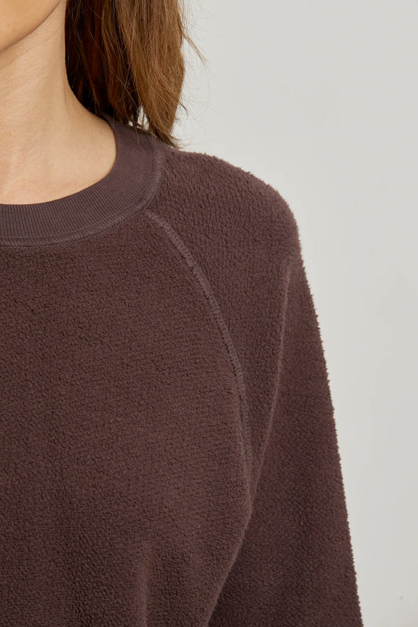 Ziggy Inside Out Fleece Shrunken Crew