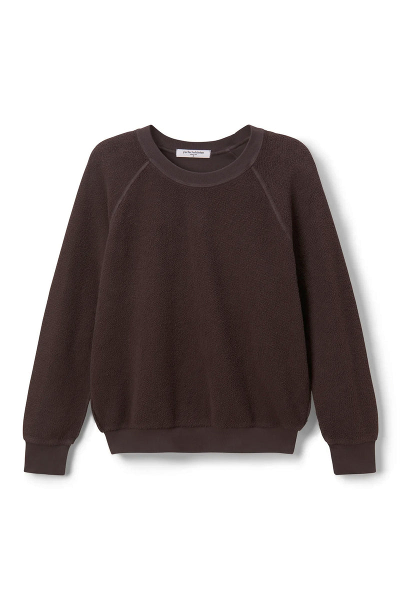 Ziggy Inside Out Fleece Shrunken Crew