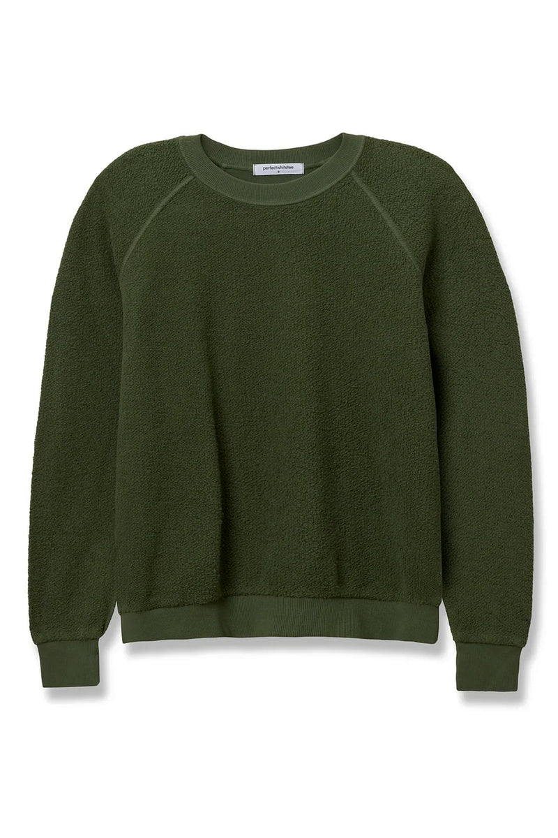 Ziggy Inside Out Fleece Shrunken Crew