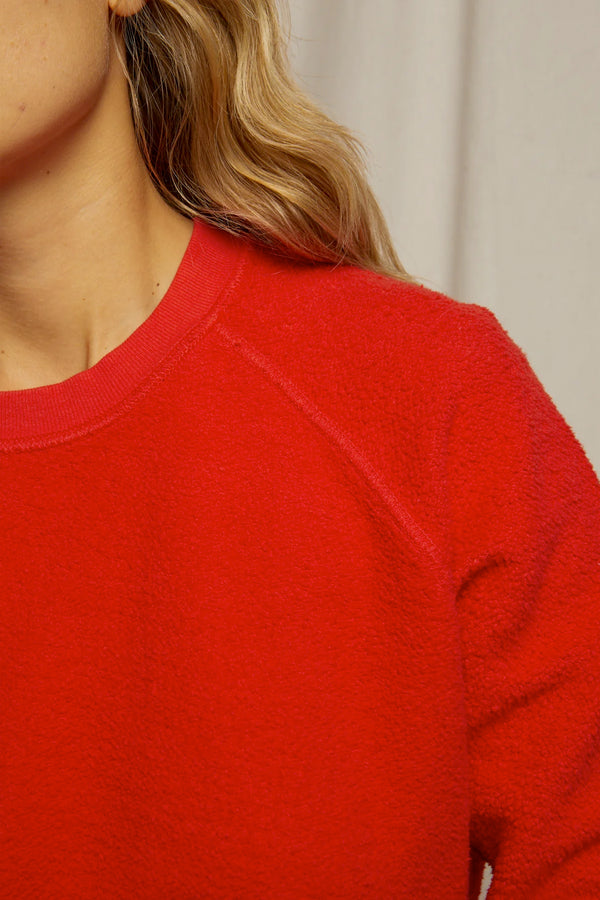 Ziggy Inside Out Fleece Shrunken Crew