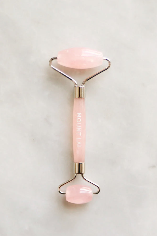 The De-Puffing Rose Quartz Facial Roller
