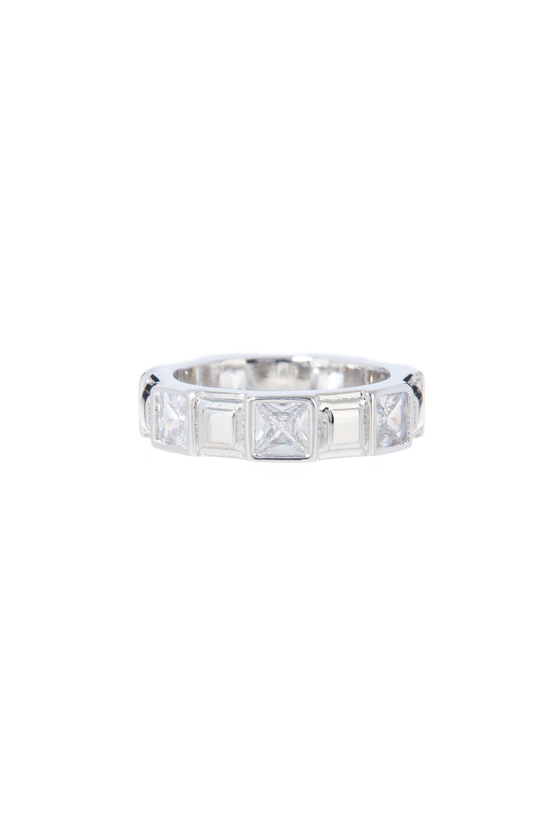Punk Stud Pyramid Ring