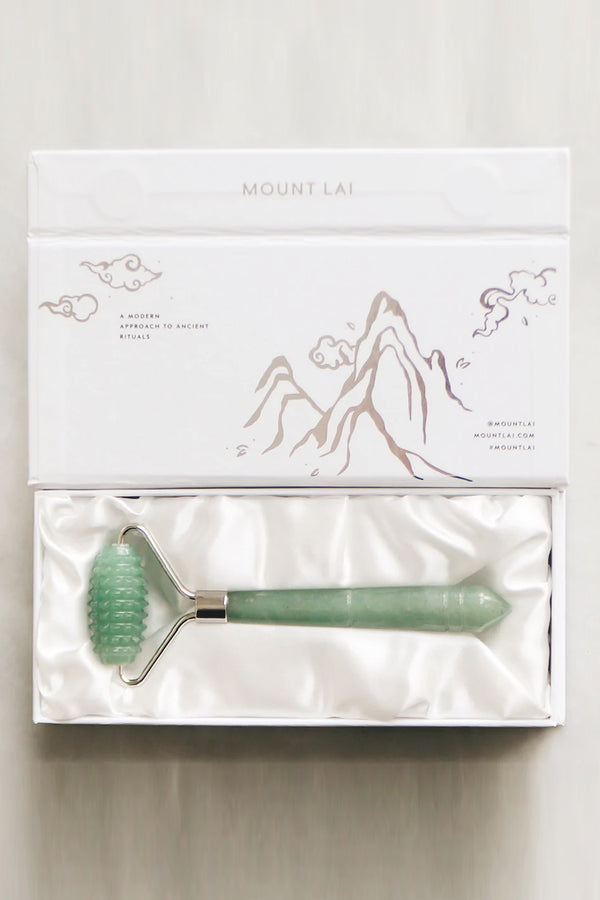 The Jade Textured Facial Roller