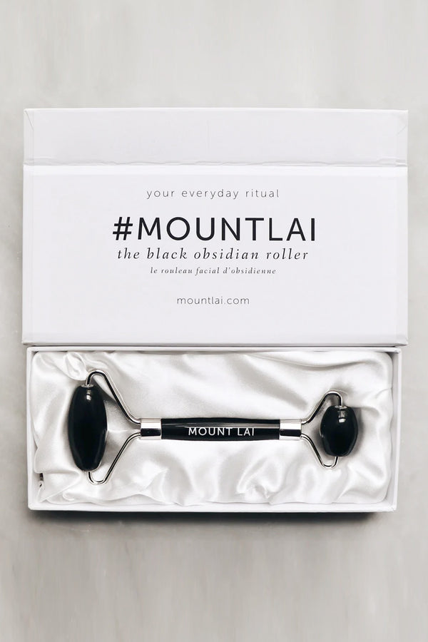 The Warming Black Obsidian Facial Roller