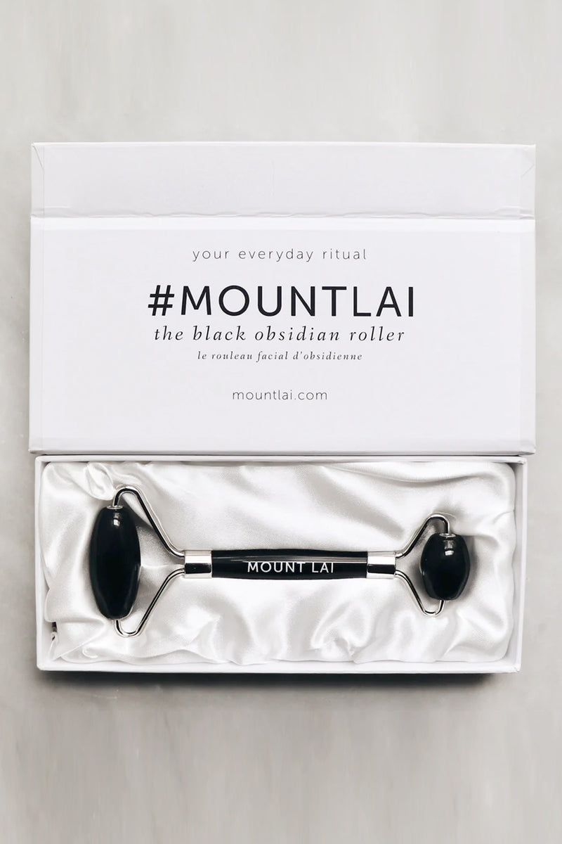 The Warming Black Obsidian Facial Roller
