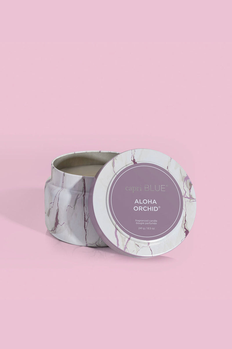 Modern Marble Travel Tin Candles - Assorted Scents