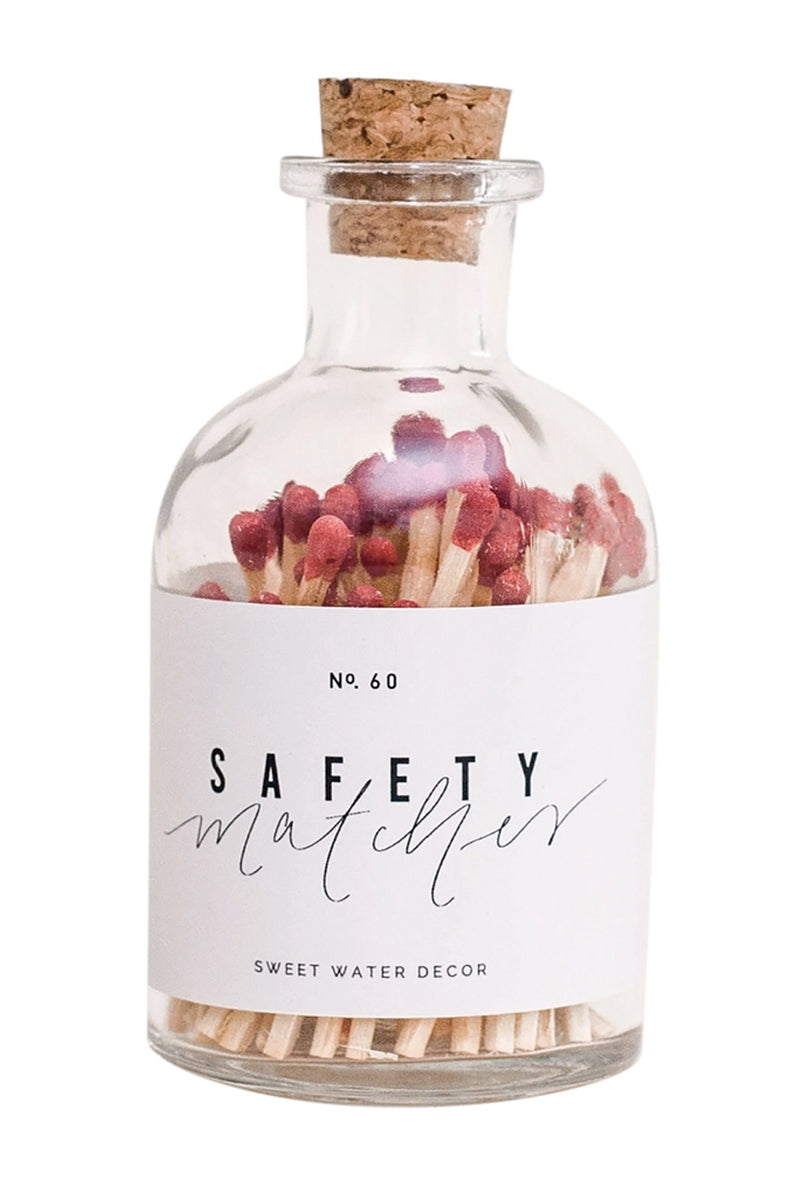 Apothecary Jar Safety Matches