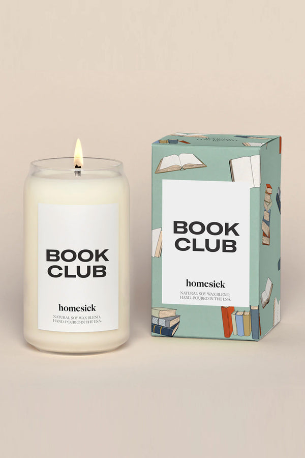 Book Club Candle