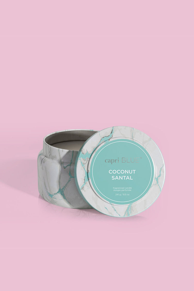Modern Marble Travel Tin Candles - Assorted Scents