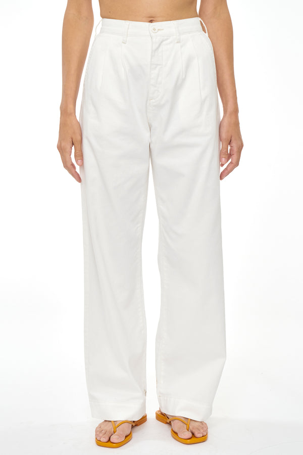 Ellery High Rise Wide Leg Trouser